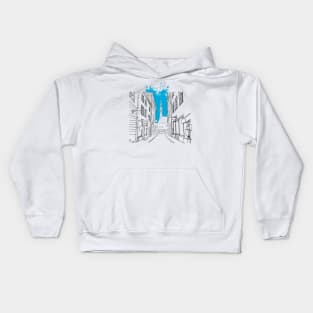 Tallinn old town Kids Hoodie